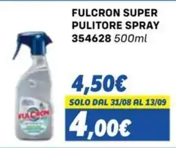 Orizzonte FULCRON SUPER PULITORE SPRAY offerta
