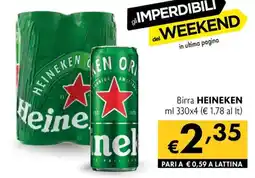 Eurospesa Birra HEINEKEN offerta