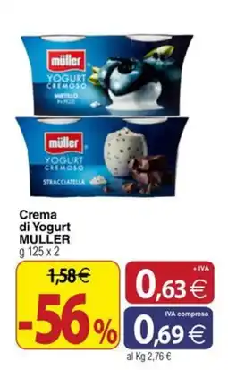Docks Cash&Carry Crema di Yogurt MULLER offerta