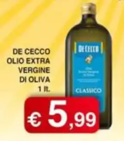 Orsini Market DE CECCO OLIO EXTRA VERGINE DI OLIVA CLASSICO offerta