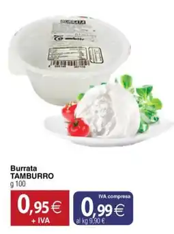 Docks Cash&Carry Burrrata TAMBURRO offerta