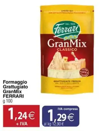 Docks Cash&Carry Formaggio Grattugiato GranMix FERRARI offerta