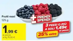 Carrefour Iper Frutti rossi offerta