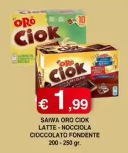 Orsini Market SAIWA ORO CIOK offerta