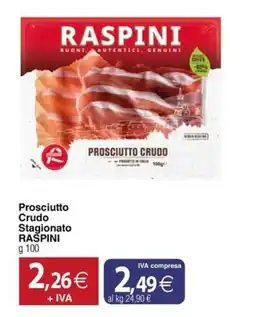 Docks Cash&Carry Prosciutto Crudo Stagionato RASPINI offerta