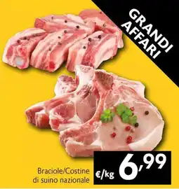Eurospesa Braciole/Costine di suino nazionale offerta