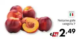Eurospesa Nettarine gialle categoria 1ª offerta