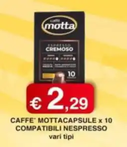 Orsini Market Caffè MottaCapsule offerta