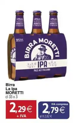 Docks Cash&Carry Birra La Ipa MORETTI offerta