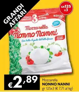 Eurospesa Mozzarella NONNO NANNI offerta
