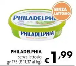 Eurospesa PHILADELPHIA senza lattosio offerta