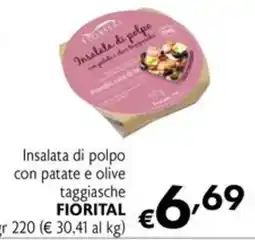 Eurospesa Insalata di polpo con patate e olive taggiasche FIORITAL offerta