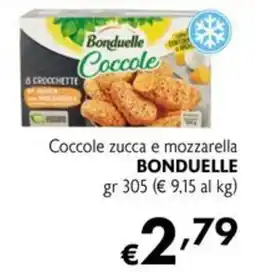 Eurospesa Coccole zucca e mozzarella BONDUELLE offerta