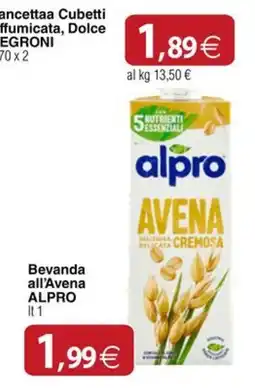 Docks Cash&Carry Bevanda all'Avena ALPRO offerta