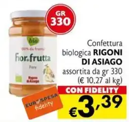 Eurospesa Confettura biologica RIGONI DI ASIAGO offerta