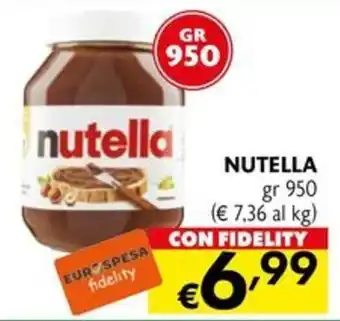 Eurospesa Nutella offerta