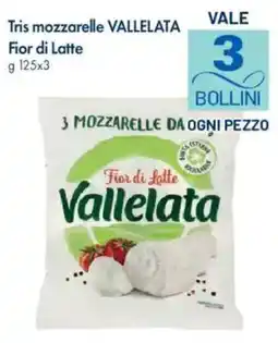 A&O Tris mozzarelle VALLELATA offerta