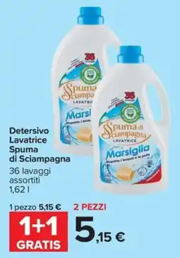 Carrefour Iper Detersivo Lavatrice Spuma di Sciampagna offerta