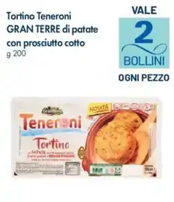 A&O Teneroni tortino gran terre di patate con prosciutto cotto offerta