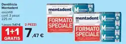 Carrefour Iper Dentifricio Mentadent offerta