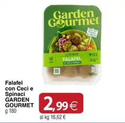 Docks Cash&Carry Falafel con Ceci e Spinaci GARDEN GOURMET offerta