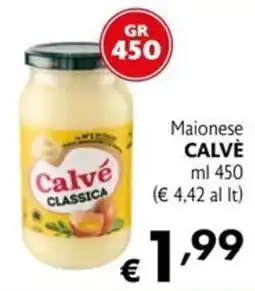 Eurospesa Maionese CALVÈ CLASSICA offerta