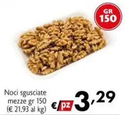 Eurospesa Noci sgusciate mezze offerta