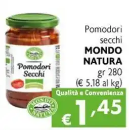 Eurospesa Pomodori Secchi MONDO NATURA offerta