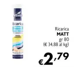 Eurospesa Ricarica MATT offerta