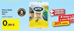 Carrefour Iper Panni Gialli Sunny Arix offerta