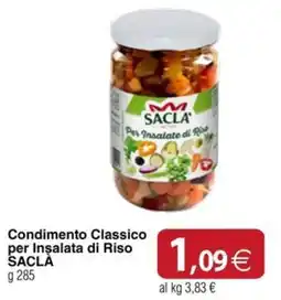 Docks Cash&Carry Condimento Classico per Insalata di Riso SACLA offerta