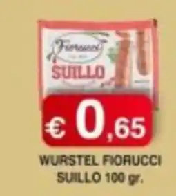 Orsini Market WURSTEL FIORUCCI SUILLO offerta
