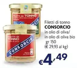 Eurospesa Filetti di tonno CONSORCIO offerta