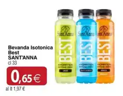 Docks Cash&Carry Beveranda isotonica best sant'anna offerta