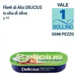 A&O Filetti di alici delicius in olio di oliva offerta
