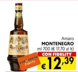 Eurospesa Amaro MONTENEGRO offerta