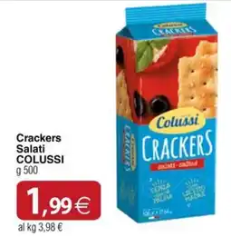 Docks Cash&Carry Crackers Salati COLUSSI offerta