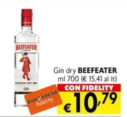 Eurospesa Gin dry BEEFEATER offerta
