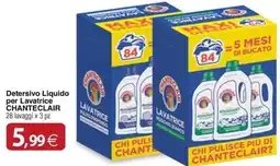 Docks Cash&Carry Detersivo Liquido per Lavatrice CHANTECLAIR offerta