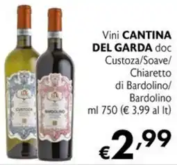 Eurospesa Vini CANTINA DEL GARDA doc offerta
