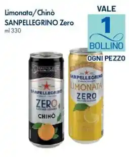 A&O Sanpellegrino limonata/chinò zero offerta