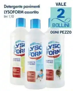 A&O Detergente pavimenti LYSOFORM assortito offerta