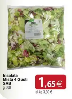 Docks Cash&Carry Insalata Mista 4 Gusti SAB offerta