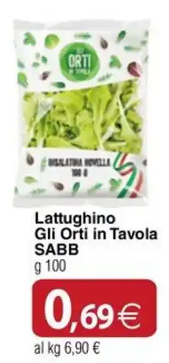 Docks Cash&Carry Lattughino Gli Orti in Tavola offerta