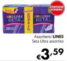 Eurospesa Assorbenti LINES Seta Ultra assortito offerta