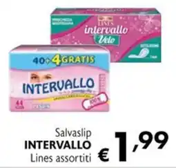 Eurospesa Salvaslip INTERVALLO Lines assortiti offerta