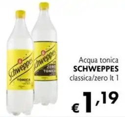 Eurospesa Acqua tonica SCHWEPPES classica/zero offerta
