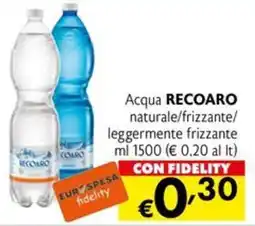 Eurospesa Acqua RECOARO offerta
