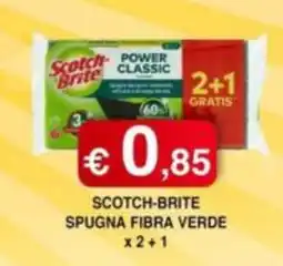 Orsini Market SCOTCH-BRITE SPUGNA FIBRA VERDE offerta