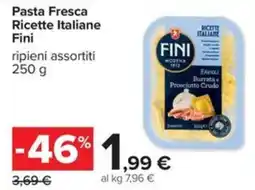 Carrefour Iper Pasta Fresca Ricette Italiane Fini offerta